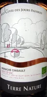 Grenache Cinsault Pays d'Oc 2012 IGP Bio Cuvée des Jours Paisibles
