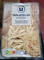 Tagliatelles aux oeufs frais