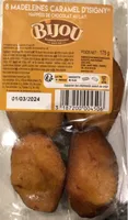 8 Madeleines Caramel d'Isingy