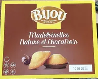 Madeleinettes Nature et ChocoNoir