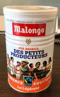 250G Cafe Bte Petit Producteur Legerete Malongo