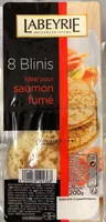 8 blinis "Ideal" pour Saumon fumé
