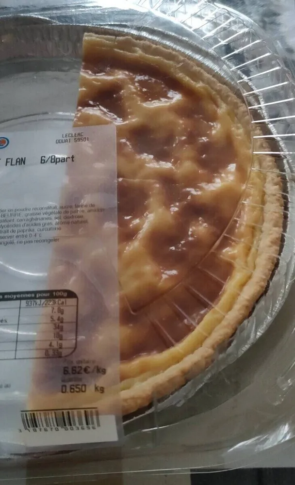 Tarte au flan