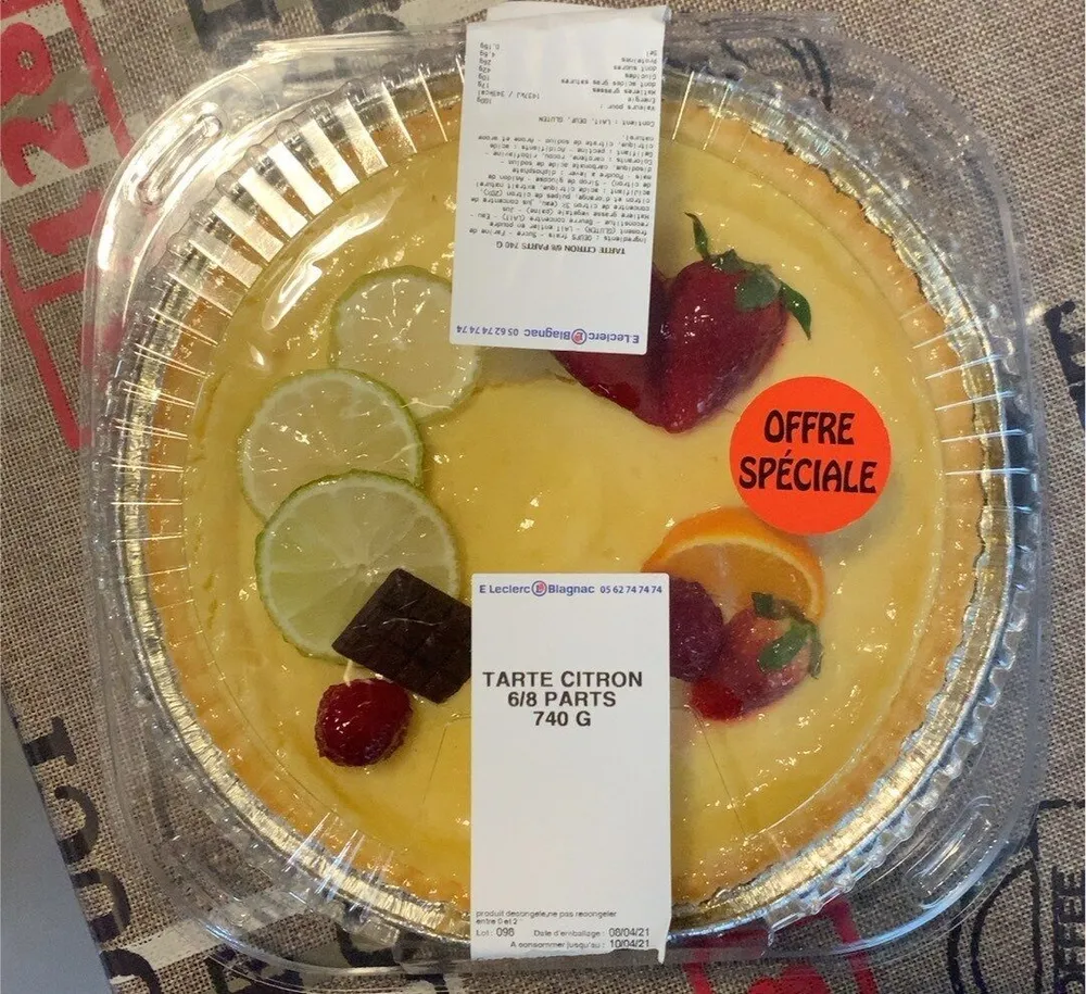 Tarte au citron