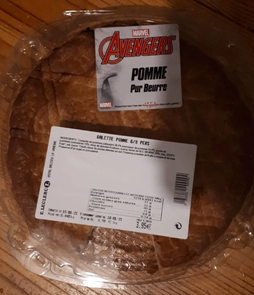 Galette pomme