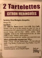 Tartelettes citron