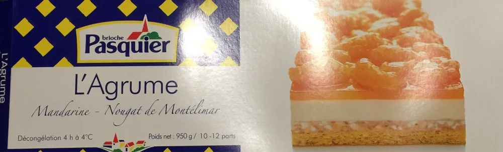 L'agrume mandarine- nougat de montélimar