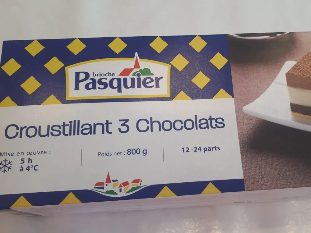 croustillant 3 chocolats