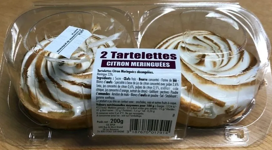 Tarte Citron Meringuée