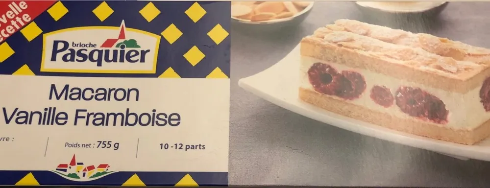 Macaron Vanille Framboise