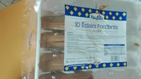 10 eclairs fondantes au café