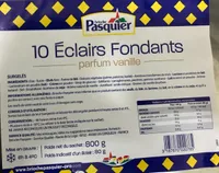Eclairs fondants vanille