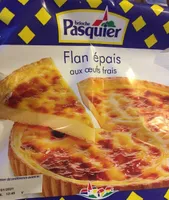 Flan epais aux oeufs frais