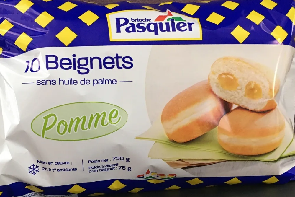 Beignets à la pomme sans huile de palme