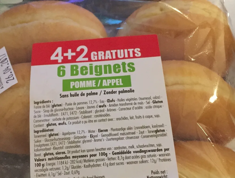 Beignets aux pommes