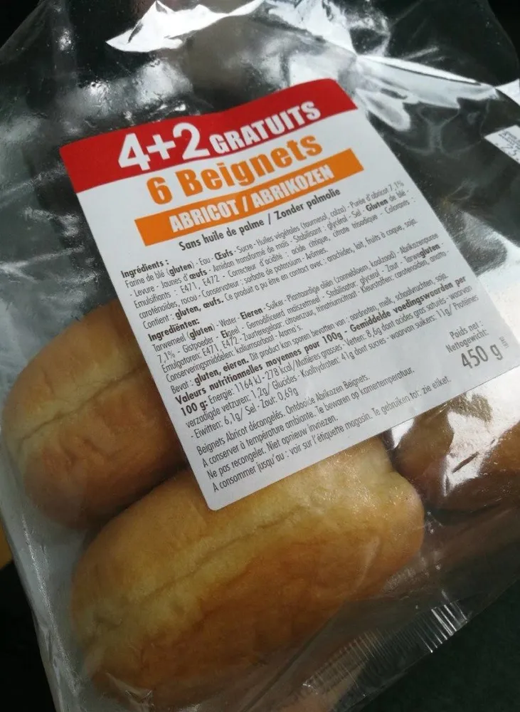Beignets à l'abricot
