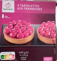 Tartelettes aux framboises