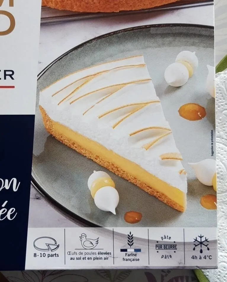 Tarte citron meringuée à l italienne
