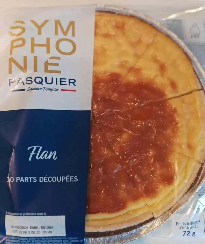 Flan 10 parts