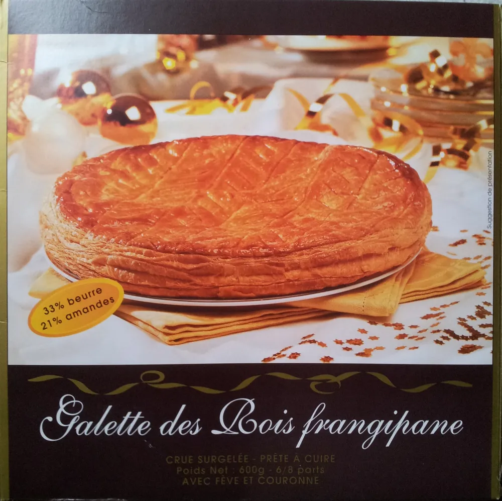 Galette des Rois Frangipane