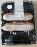 4 éclairs parfum vanille
