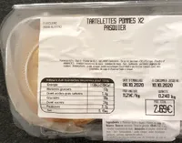 Tartelettes pommes