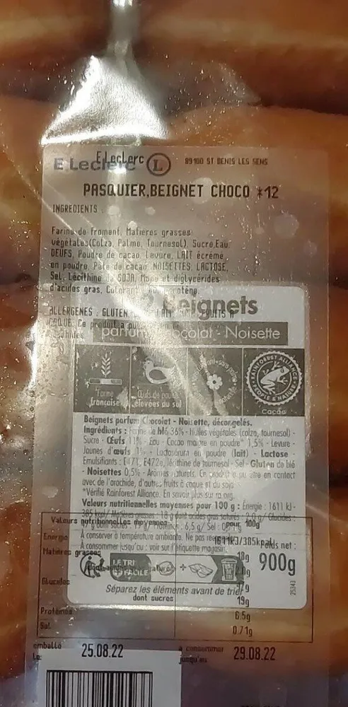 Beignet choco