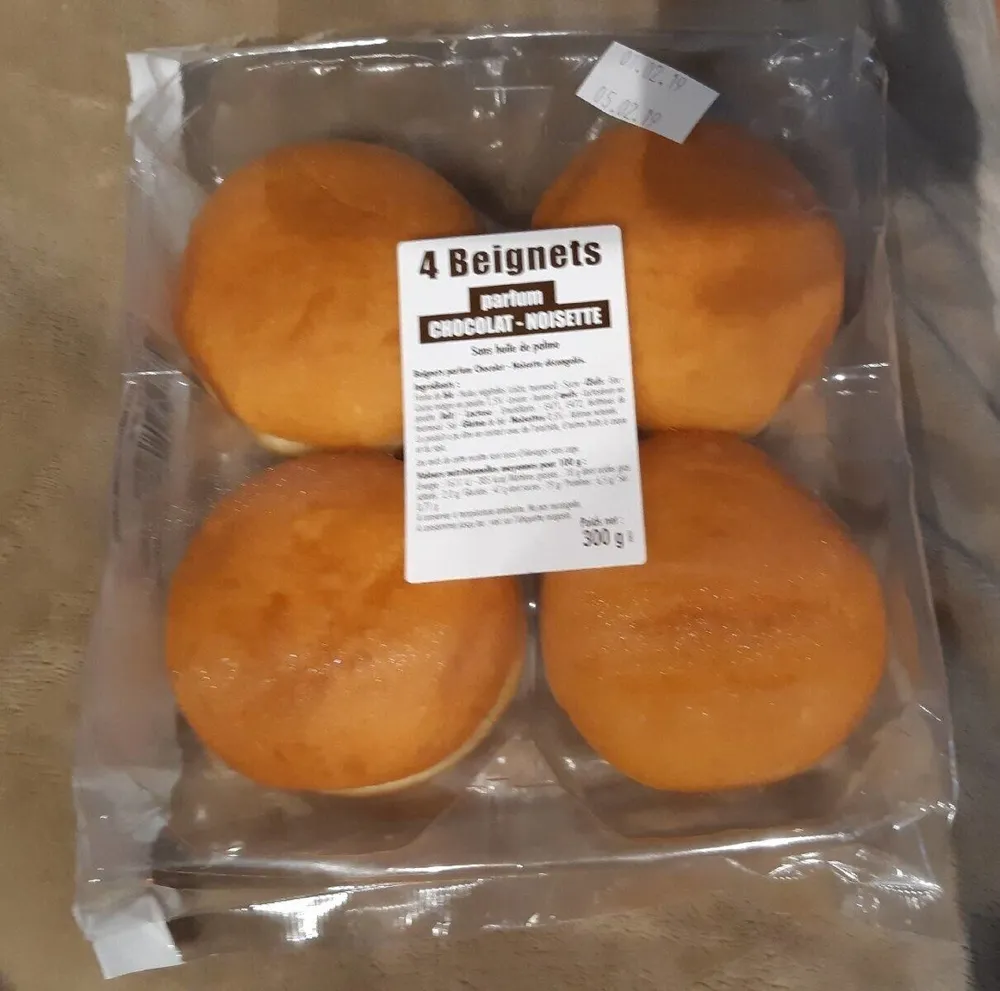 Beignets chocolat noisette