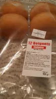 12 beignets fourrés à la framboise