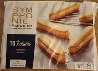 Éclairs fondants au café