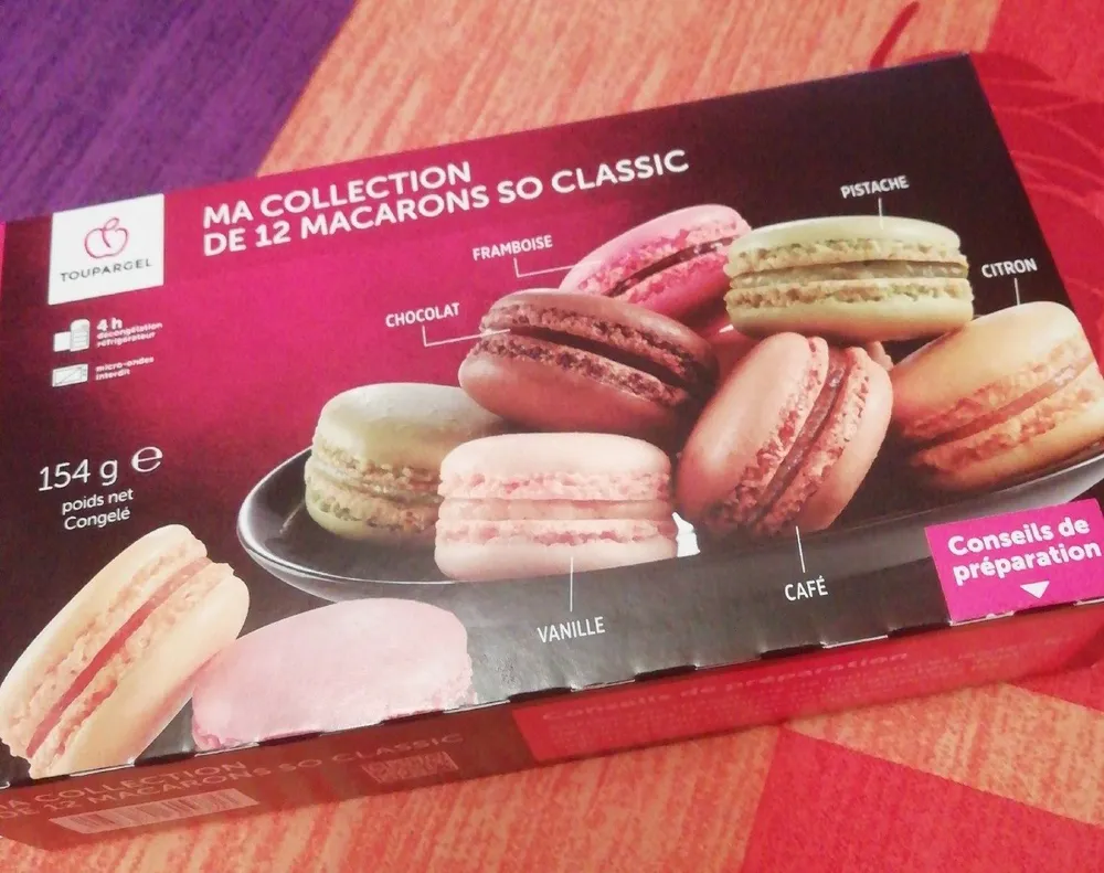 Ma collection de 12 macarons