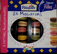 24 macarons