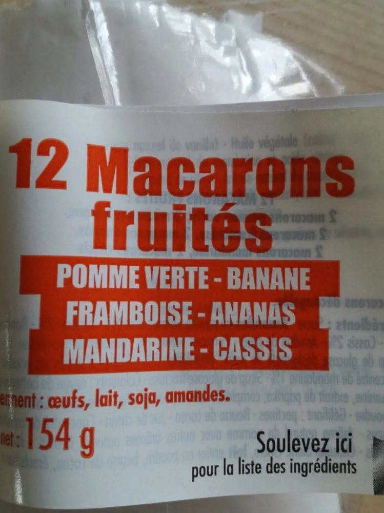 Macarons fruités
