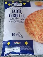 Tarte grillee aux abricots