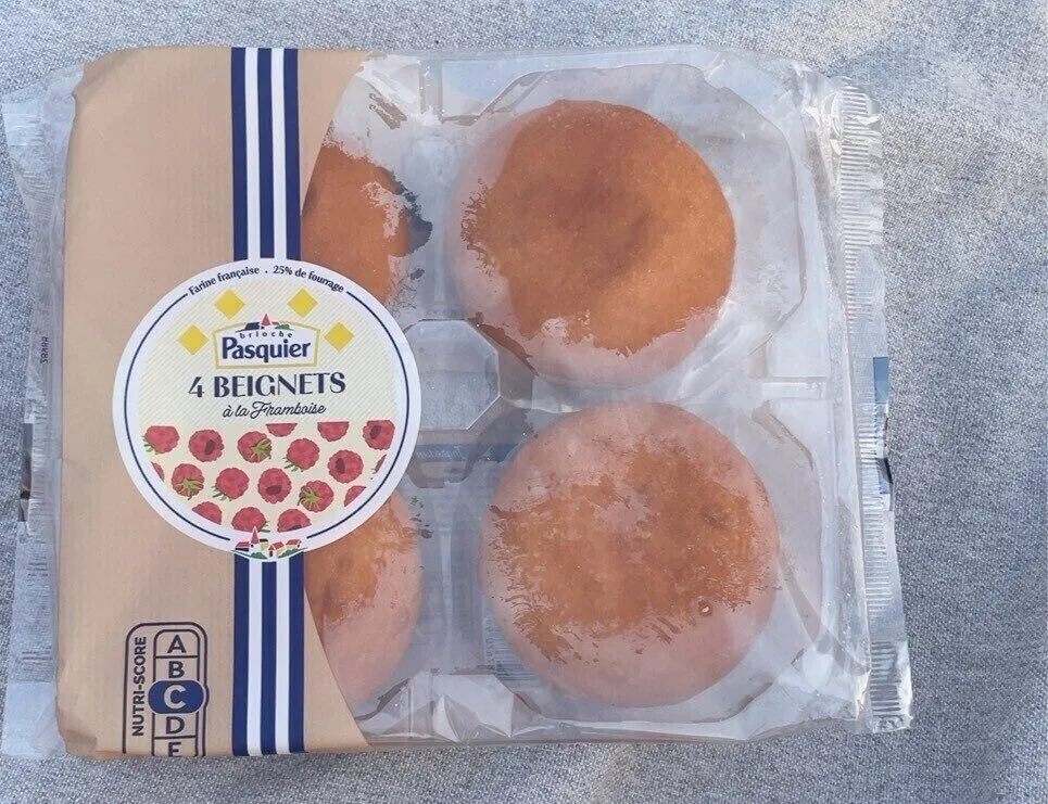 Beignets à la framboise