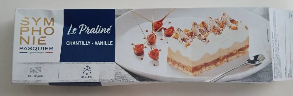 Le Praliné Chantilly Vanille en bande