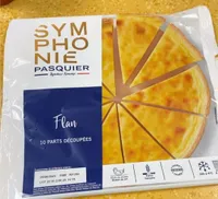 Flan 10 parts découpées