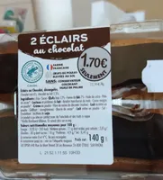 2 éclairs au chocolat