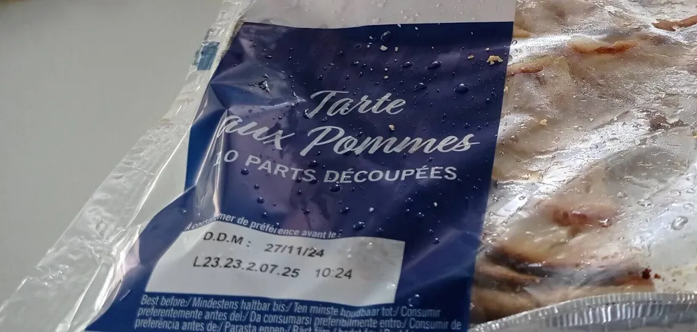 Symphonie tarte aux pommes