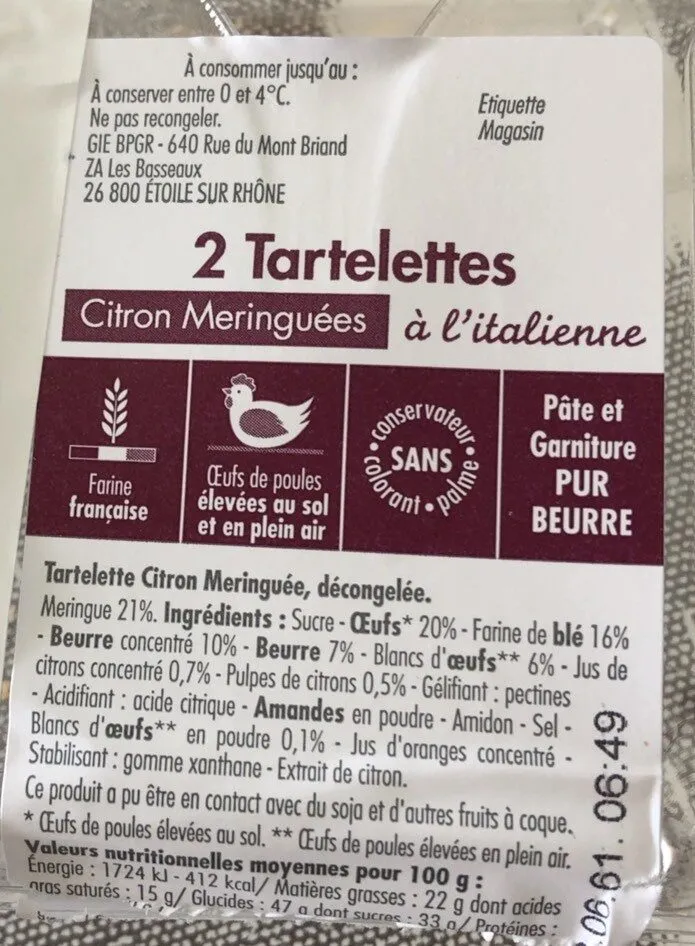 Tartelettes