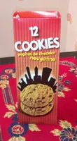 Cookies pepites de chocolat nougatine
