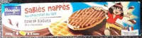 Sablés nappés au chocolat au lait