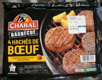 4 Hachés de Bœuf et sachet d'assaisonnement spécial grillades