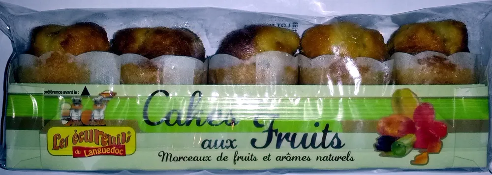 Cakes aux fruits