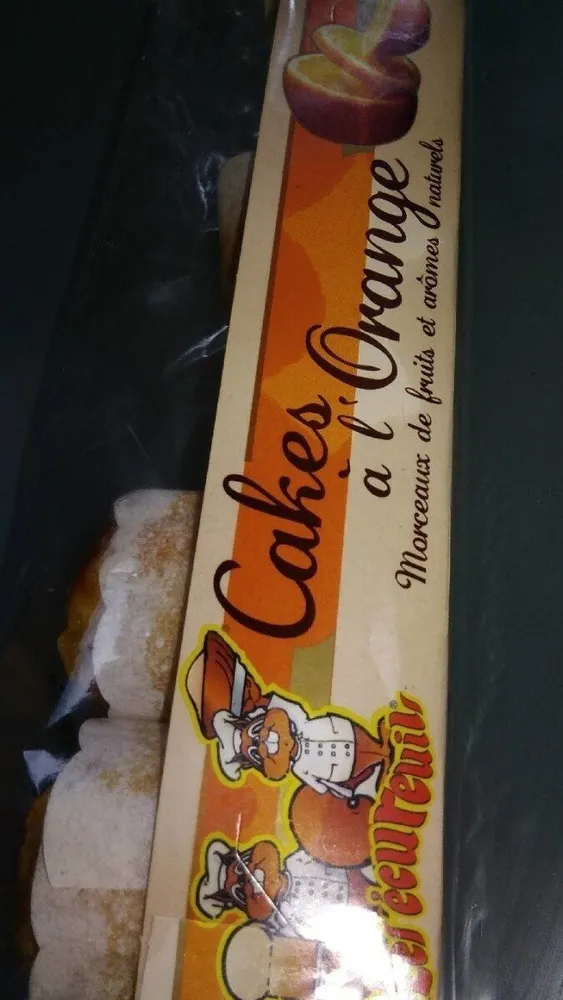 Cakes à l'orange