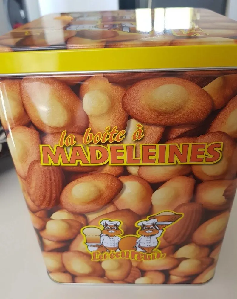 La boite a madeleines