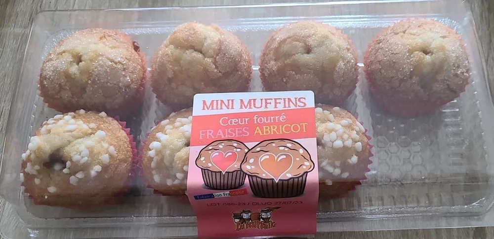 Mini Muffins Cœur Fourré
