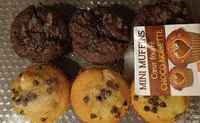 Mini muffins choco noisette