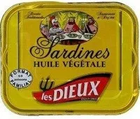 Les Dieux Sardines à l'huile végétale