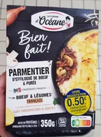 Parmentier d'effiloché de boeuf et purée